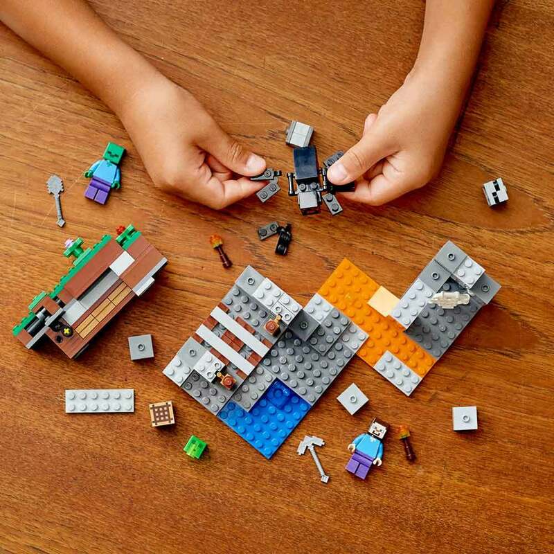 Конструктор LEGO Minecraft Закинута шахта 21166 фото