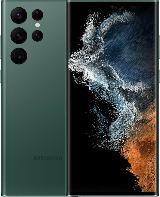 Samsung Galaxy S22 Ultra 2022 S908B 12/256GB Green (SM-S908BZGGSEK) фото