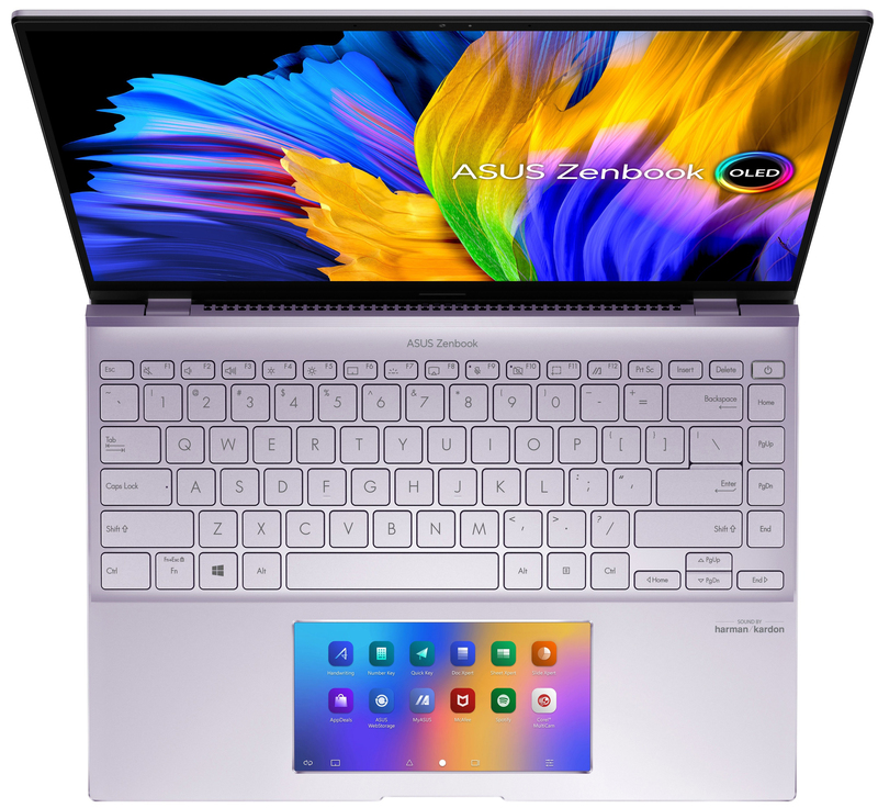 Ноутбук Asus ZenBook 14X OLED UX5400EG-KN129 Lilac Mist (90NB0T84-M000C0) фото