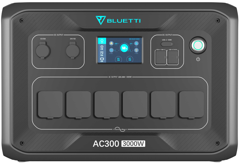 Зарядна станцiя Bluetti AC300+B300 (3072 Вт/год / 3000 Вт) фото