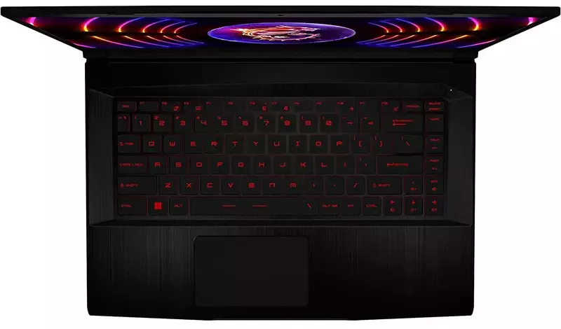 Ноутбук MSI Thin GF63 12VE Black (12VE-1065XUA) фото