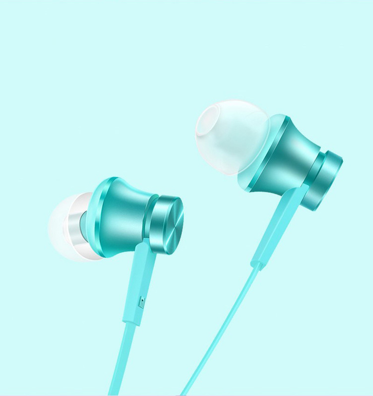 Навушники Xiaomi Mi In-ear headphones Basic (blue) фото