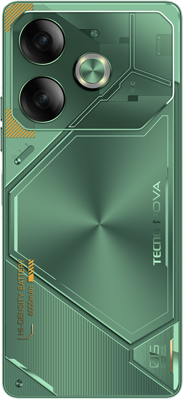 TECNO POVA 6 (LI7) 12/256GB (Comet Green) - фото - №2