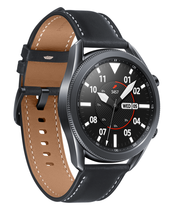 Смарт-часы Samsung Galaxy Watch3 45 mm (Black) SM-R840NZKASEK - фото - №2
