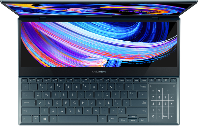 Ноутбук Asus ZenBook Pro Duo 15 OLED UX582LR-H2025R Celestial Blue (90NB0U51-M00480) фото