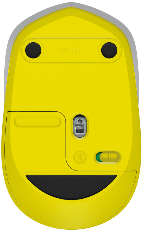 Миша Logitech Bluetooth M535 (Grey) 910-004530 - фото - №3