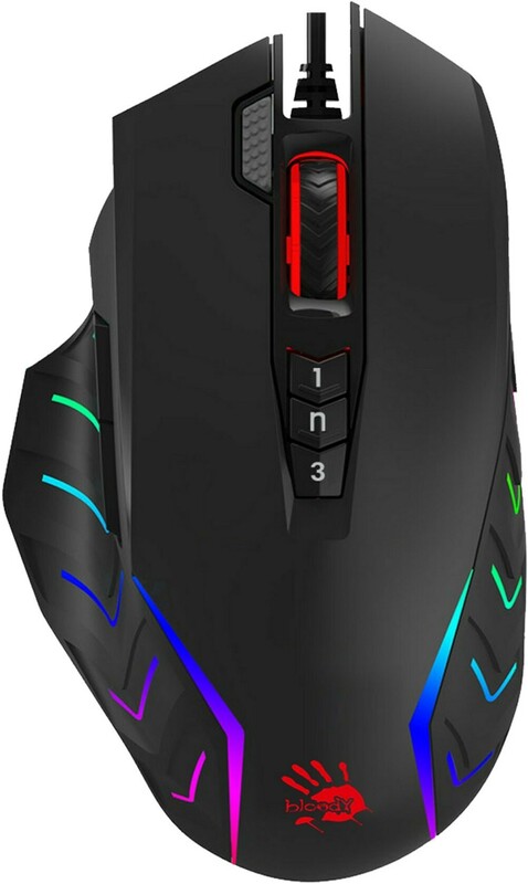 Ігрова комп'ютерна миша A4 Tech J95s Bloody (Black) фото
