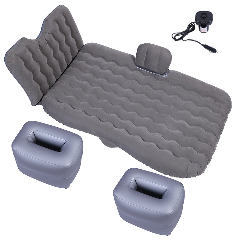 Матрас надувной Inflatable Bed for Car (Grey) фото
