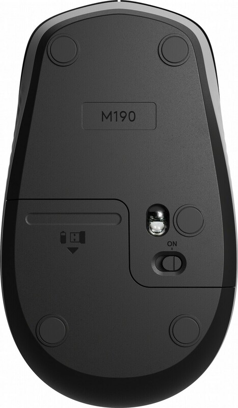 Миша Logitech Wireless M190 (Mid Gray) 910-005906 фото