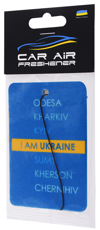Ароматизатор I Am Ukraine (ваніль) фото