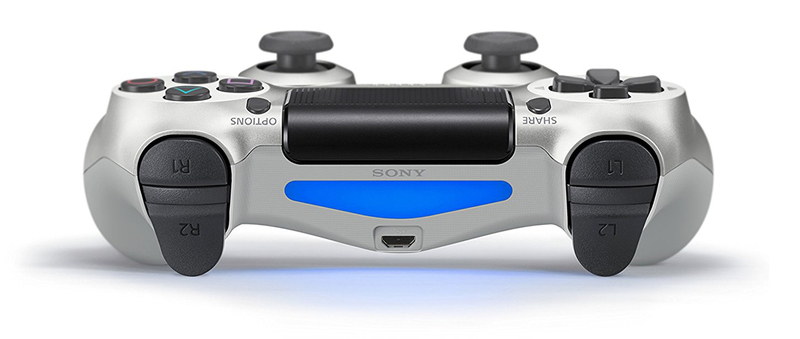 Джойстик DualShock 4 для Sony PS4 V2 (Silver) 309878 фото