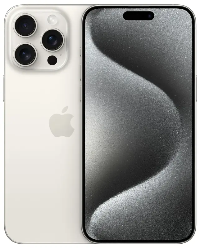 Б/У Apple iPhone 15 Pro Max 512Gb White Titanium «Новый 2.0» - фото - №0