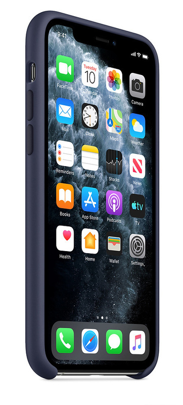 Чохол Apple Silicone Case (Midnight Blue) MWYJ2ZM/A для iPhone 11 Pro фото