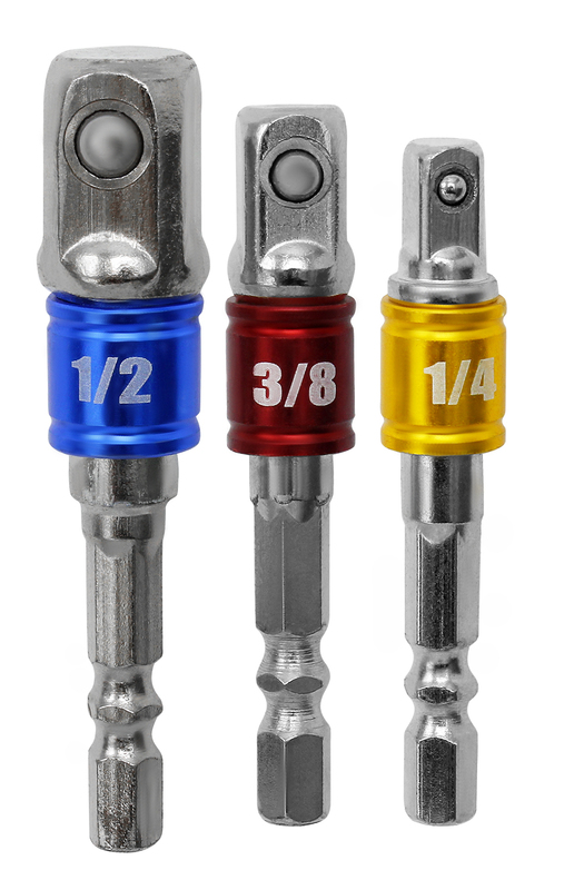 Адаптер для голівок 3 шт. - фото - №0