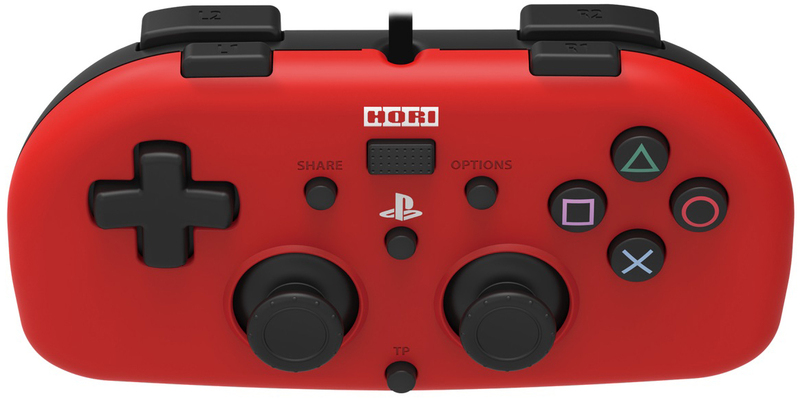 Геймпад дротовий Mini Gamepad для PS4 (Red) 4961818028418 фото