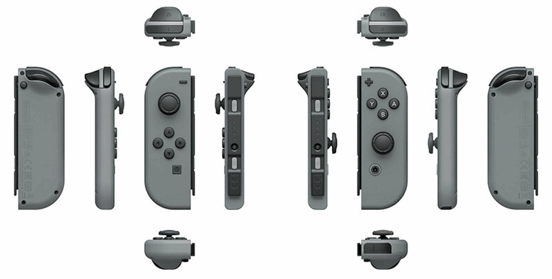Джойстик Nintendo Switch Joy-Con Controller Pair (Grey) ᐈ Купить