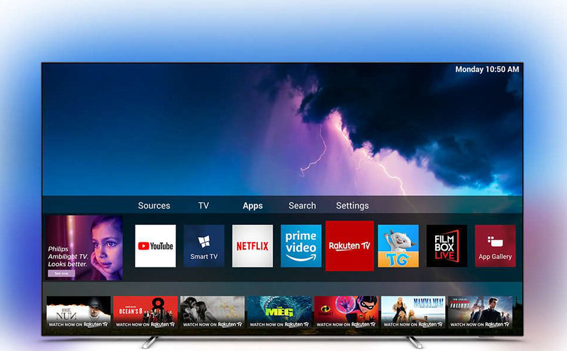 Телевізор Philips 55" 4K Smart TV (55OLED754/12) - фото - №0