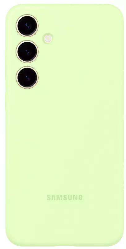 Чохол для Samsung Galaxy S24 Silicone Case Light Green (EF-PS921TGEGWW) - фото - №0