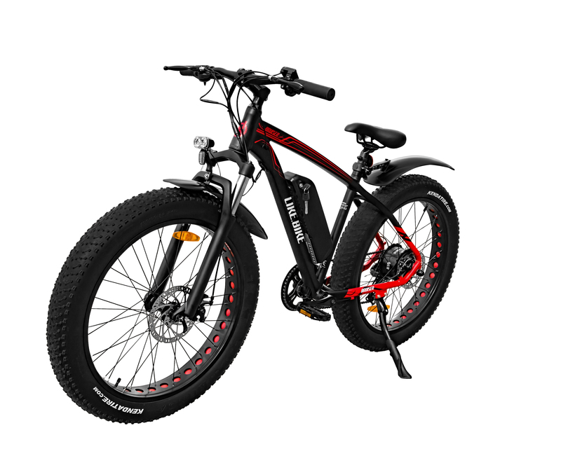 Электровелосипед Like.Bike Bruiser (Red/Grey) 499 Wh фото