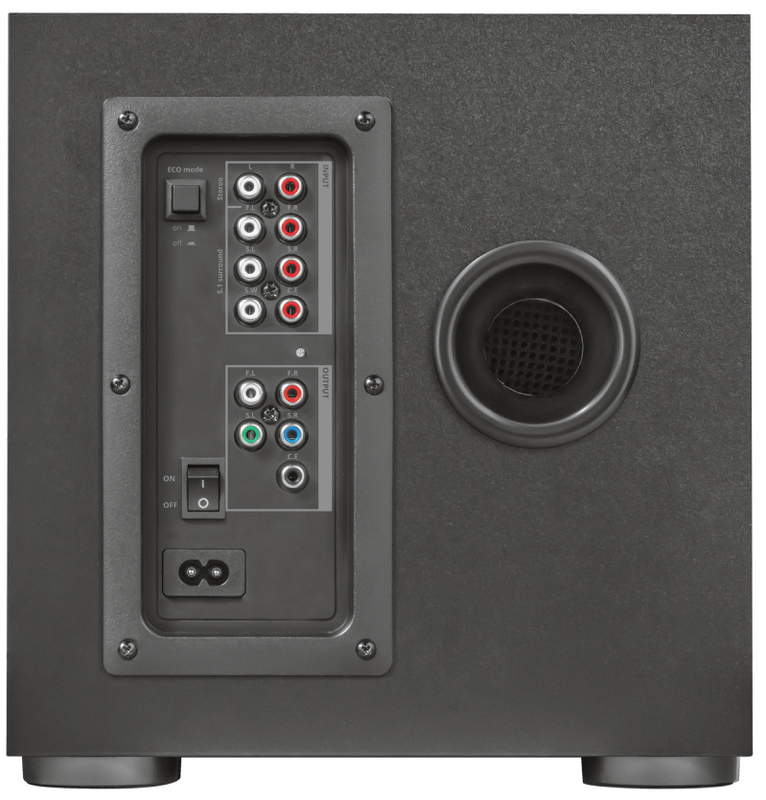Акустическая система Trust 5.1 GXT 658 Tytan Surround Speaker System (Black) 21738_TRUST фото