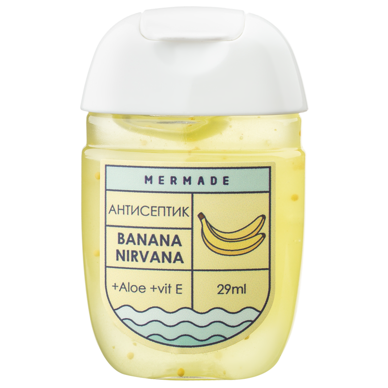 Санитайзер для рук Mermade - Banana Nirvana 29 ml MR0012 фото