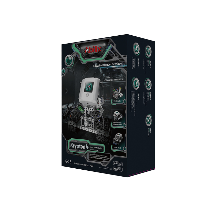 Робот Abilix Krypton 4 (Grey/White) - фото - №7