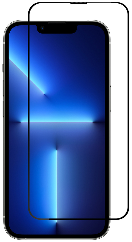 Захисне скло Gio HD 2.5D full cover glass + Dustproof fliter для iPhone 13 Pro Max фото