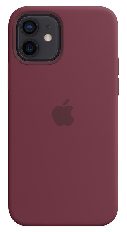 Чехол Silicone Case with MagSafe (Plum) для iPhone 12 и iPhone 12 Pro фото