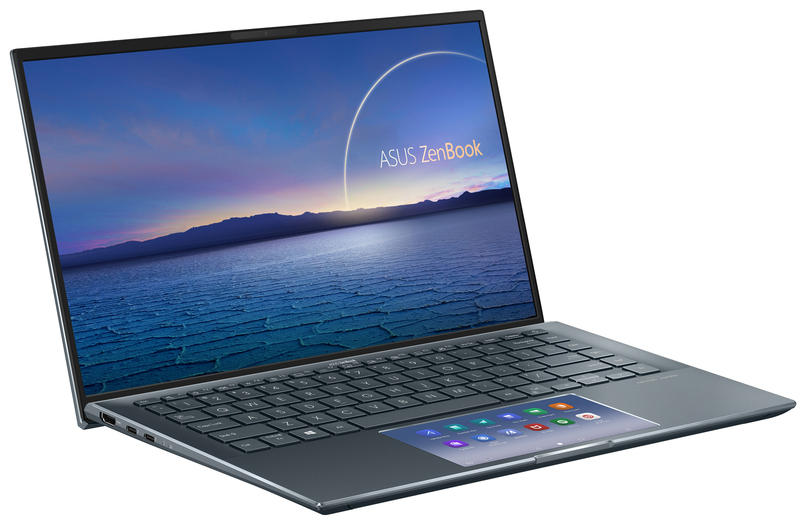 Ноутбук Asus Zenbook 14 UX435 UX435EG(WO AMP)-K9430W Pine Grey (90NB0SI1-M00A60) - фото - №1