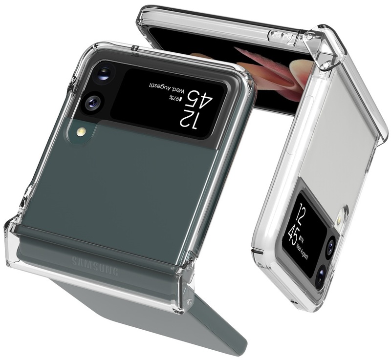 Чохол для Samsung Flip 3 Araree Nukin 360 (Clear) фото