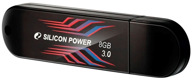 Флеш-память Silicon Power Blaze B10 8Gb (Black) SP008GBUF3B10V1B фото