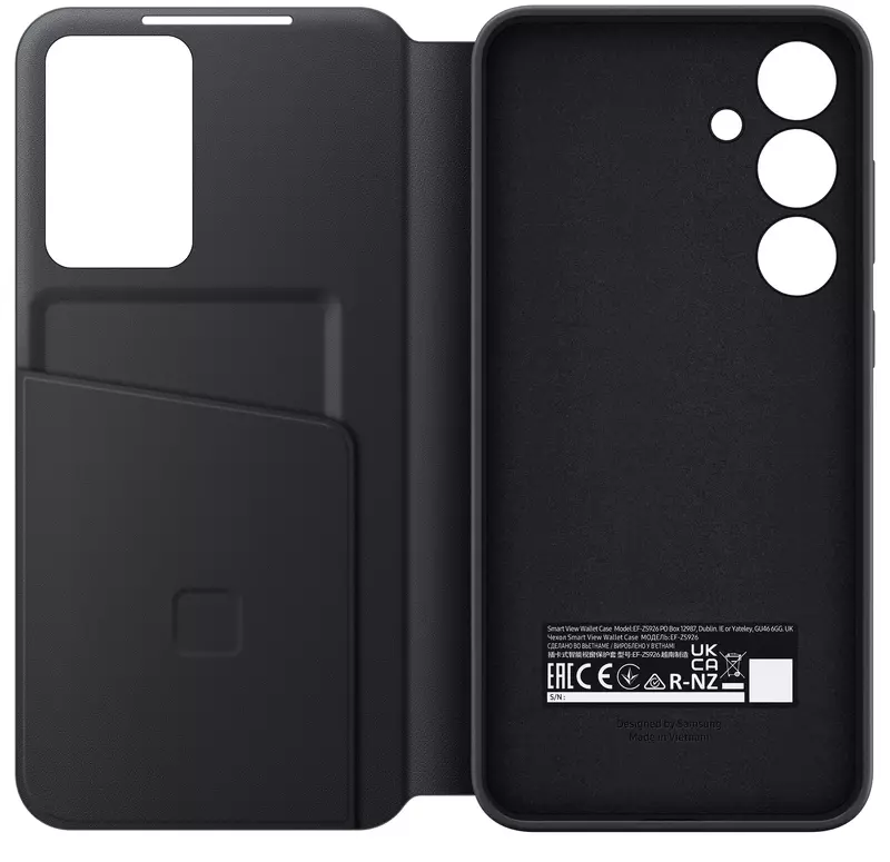 Чохол для Samsung Galaxy S24 Smart View Wallet Case Black (EF-ZS921CBEGWW) фото