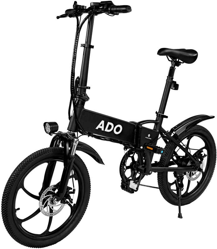 Электровелосипед ADO A20 (Black) 360 Wh фото
