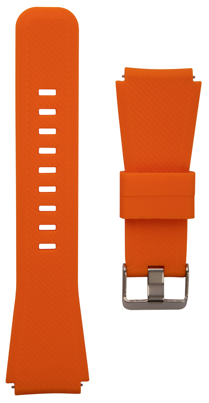 Ремінець для годинника GIO 22 мм Sillicone (Orange) фото