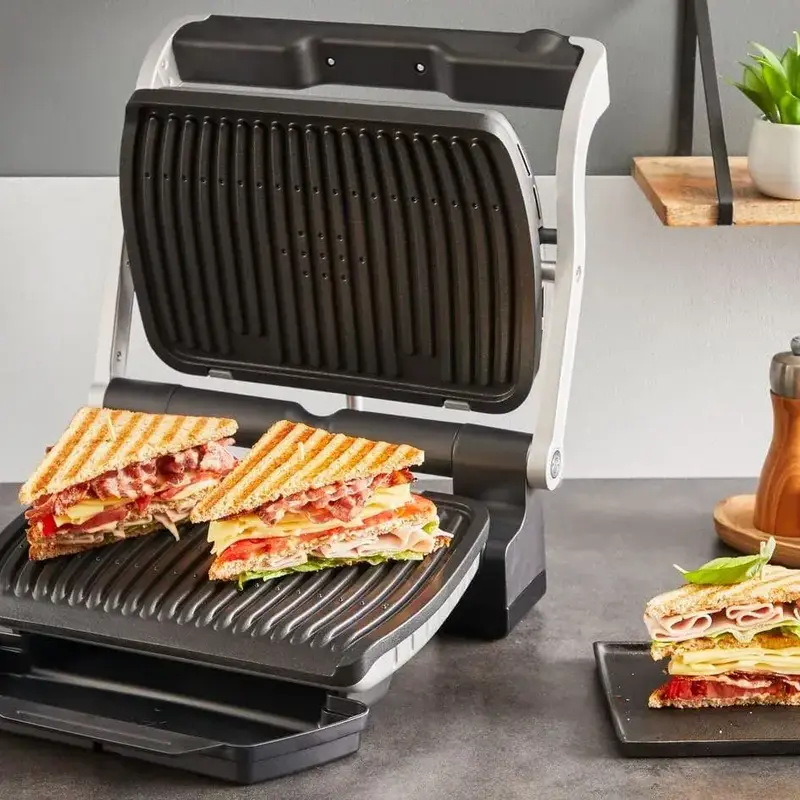 УЦІНКА Гриль TEFAL OptiGrill+ GC717D10 - фото - №10