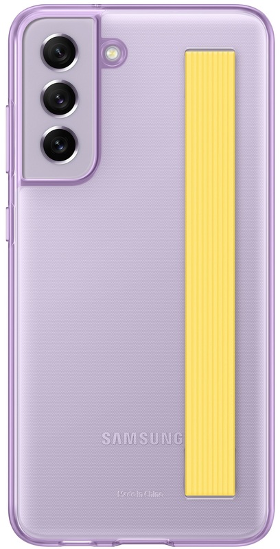 Чохол для Samsung S21 FE Samsung Clear Strap Cover (Lavender) EF-XG990CVEGRU фото