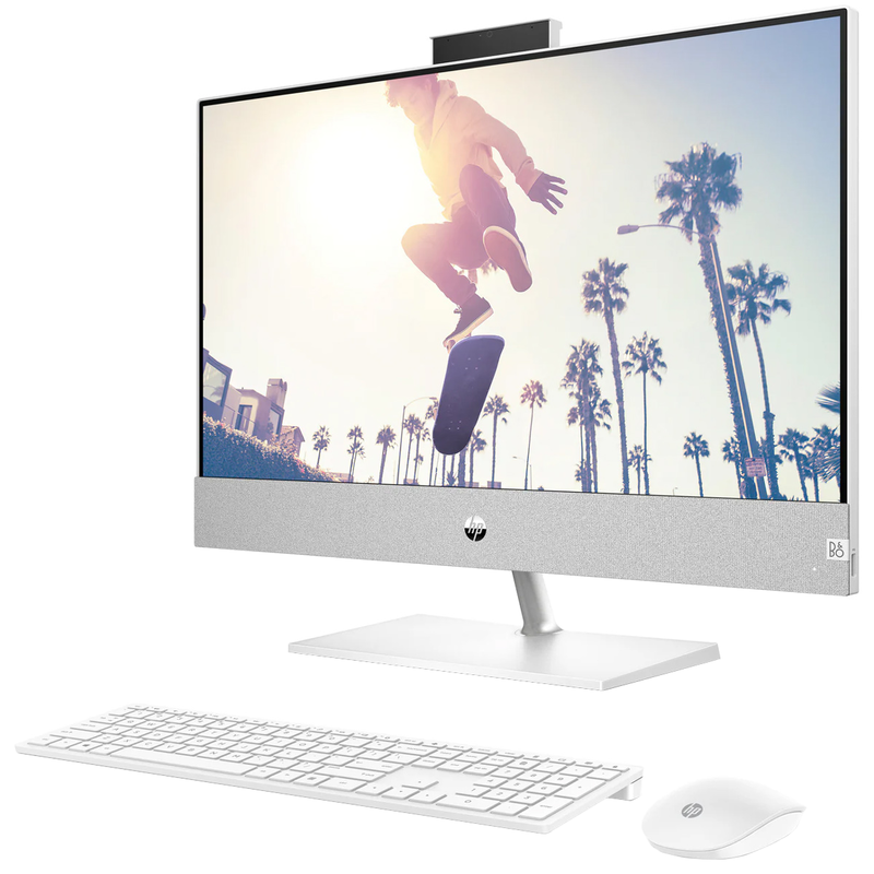 Моноблок HP Pavilion AiO 24-ca2007ua Snowflake White (95Z18EA) - фото - №2