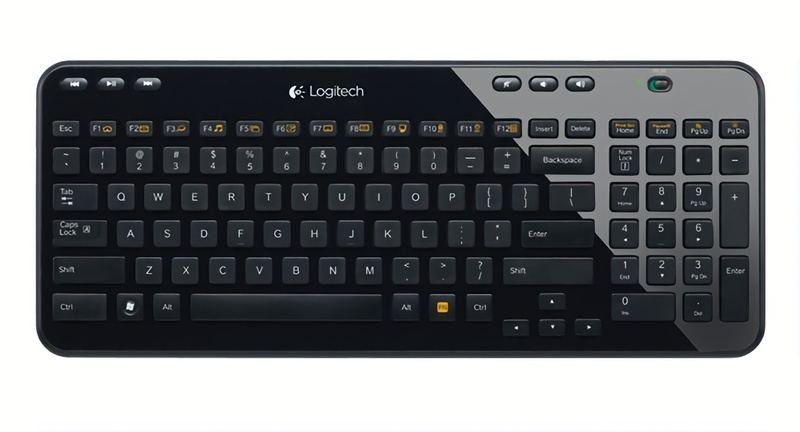 Клавіатура Logitech Wireless K360 (Black) 920-003095 фото