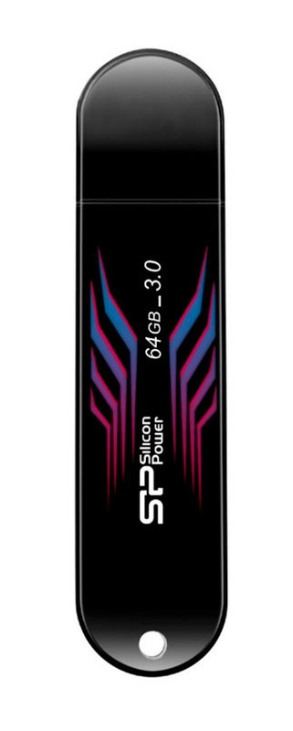 Флеш-память SiliconPower Blaze B10 64Gb (Black) SP064GBUF3B10V1B фото