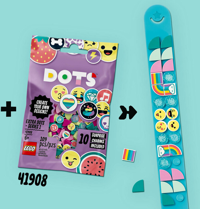 Конструктор LEGO Dots Браслет Веселка 41900 - фото - №5