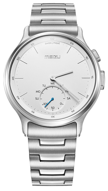 Смарт-часы Meizu Light Smartwatch Silver Steel Band фото