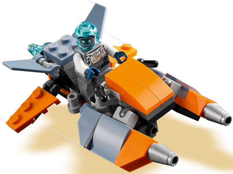 Конструктор LEGO Creator Кібердрон 31111 - фото - №9