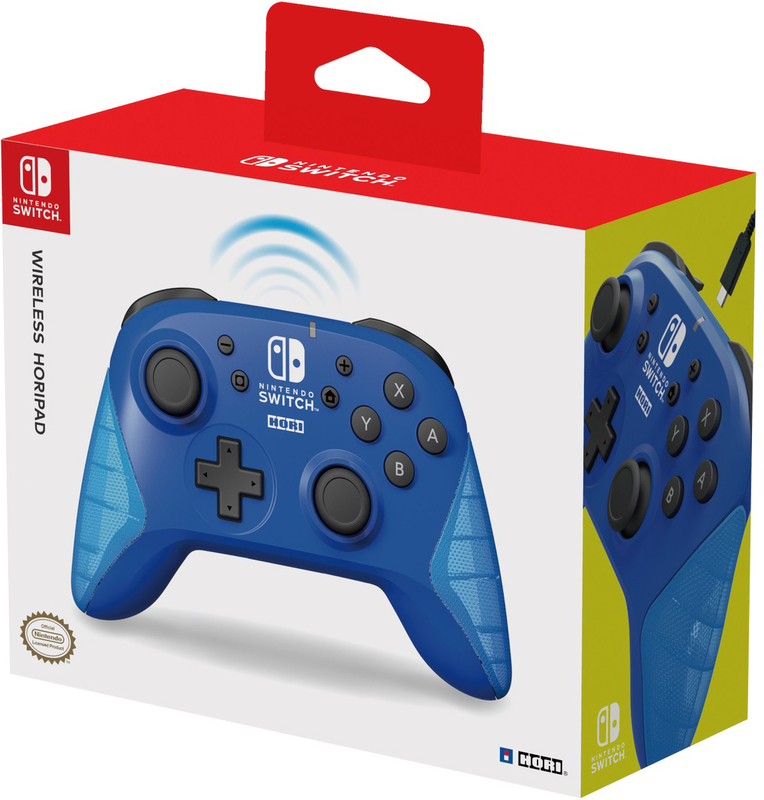 Геймпад бездротовий Horipad для Nintendo Switch (Blue) 873124008586 фото