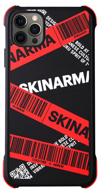 Чохол Skinarma KAKUDO (Red) для iPhone 12/12 pro фото