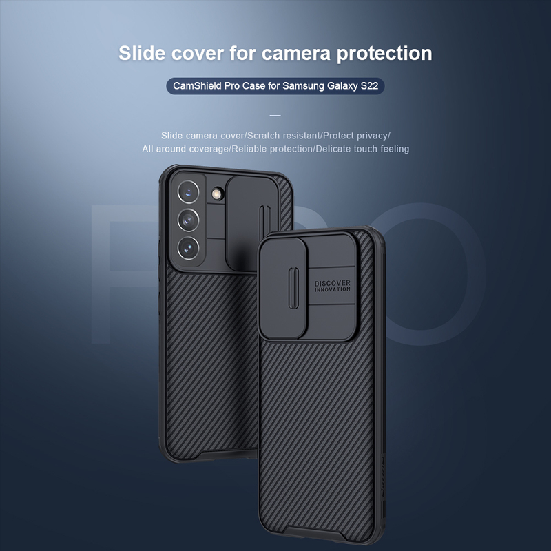 Чохол для Samsung Galaxy S22 CamShield Pro Case (Black) фото