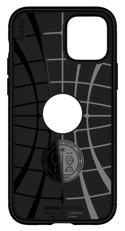 Чохол Spigen Rugged Armor (Matte Black) ACS01700 для iPhone 12/12 Pro фото