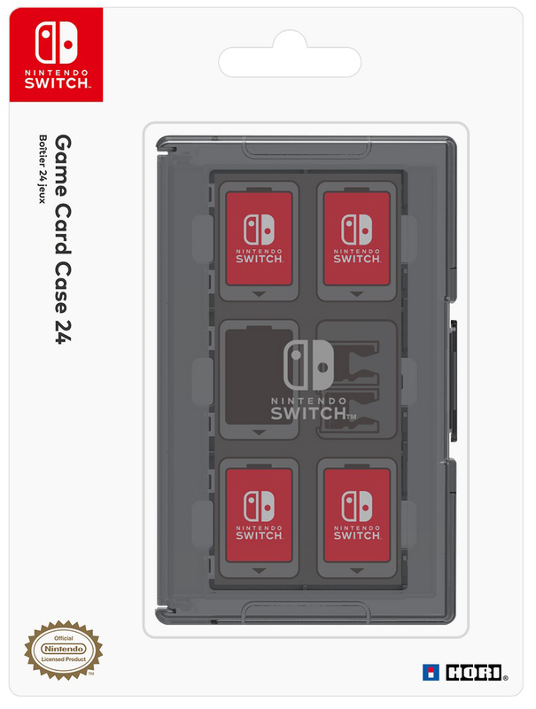 Кейс для зберігання ігрових карток 24 шт Nintendo Switch (Black) 873124006209) фото