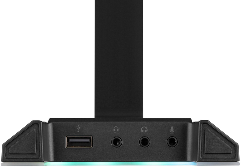 Подставка для наушников 3 в 1 2E Gaming GST320 RGB 7.1 USB (Black) 2E-GST320UB фото