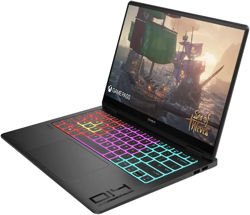 Ноутбук HP Omen Transcend Laptop 14-fb0023ua Shadow Black (A49ZTEA) фото