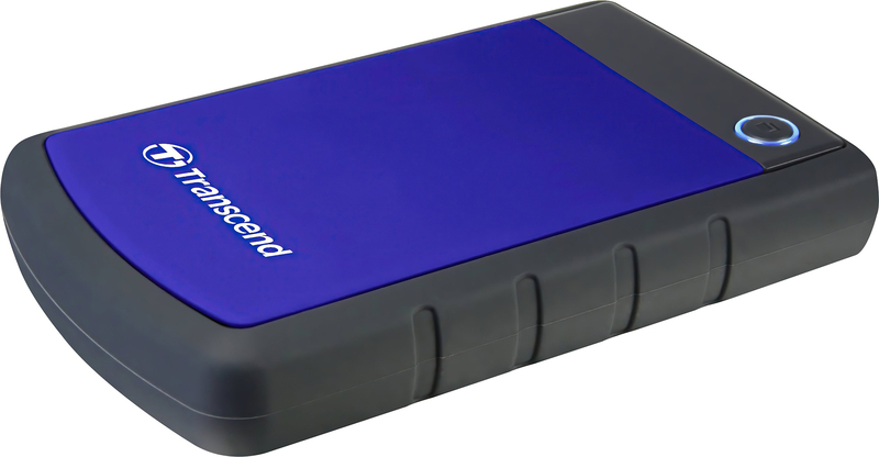 Зовнiшнiй HDD Transcend StoreJet 25H3P 4Tb 2.5" USB 3.1 Gen1 Синiй фото
